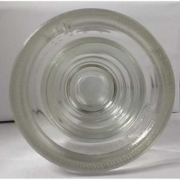 Vintage Hemingray #45 made in USA 1-51 Clear Glass Insulator. PLEASE READ - Picture 7 of 7